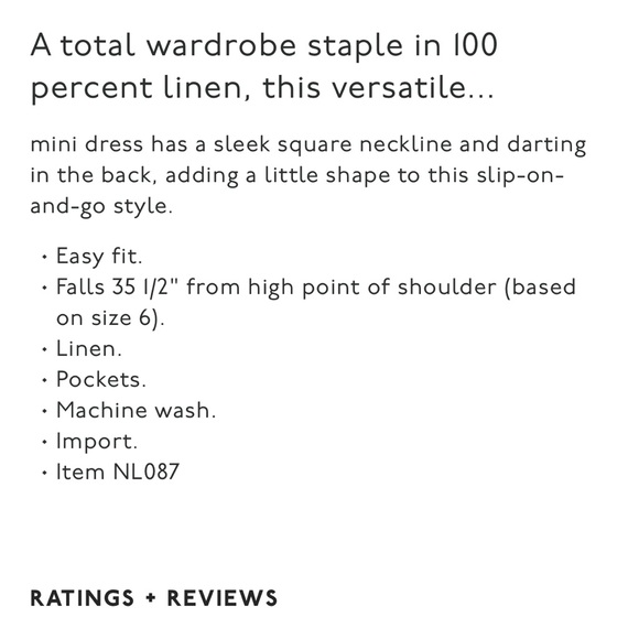 Madewell Goldie Mini Dress in 100% Linen - Picture 11 of 11